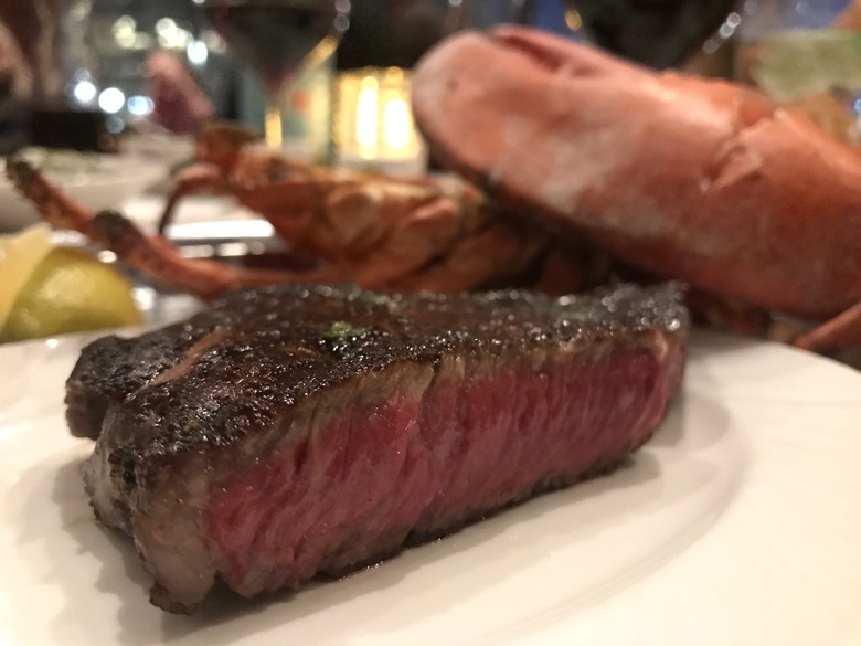 Wagyu Steak and Lobster