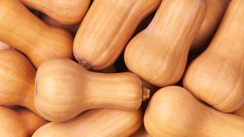 Pile of butternut squash