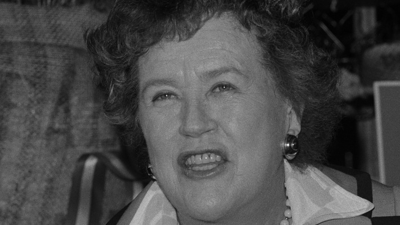Julia Child close up