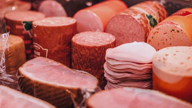 various deli meats