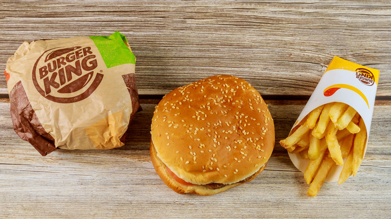 Burger King meal
