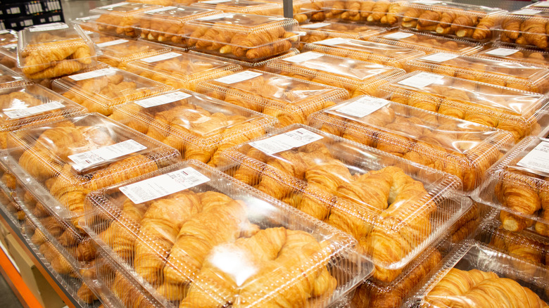 Costco Kirkland Signature croissant packages