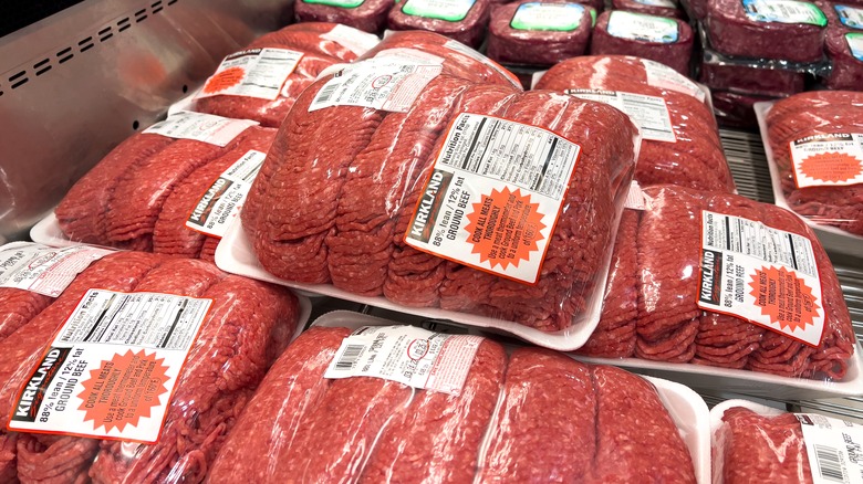 Costco Kirkland Signature ground beef
