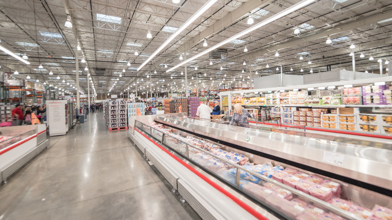 costco meal aisle in store