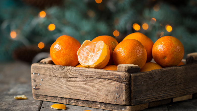 crate of oranges