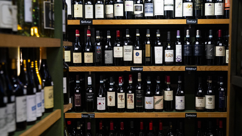bottles of wine