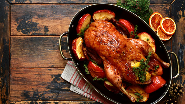 roasted goose