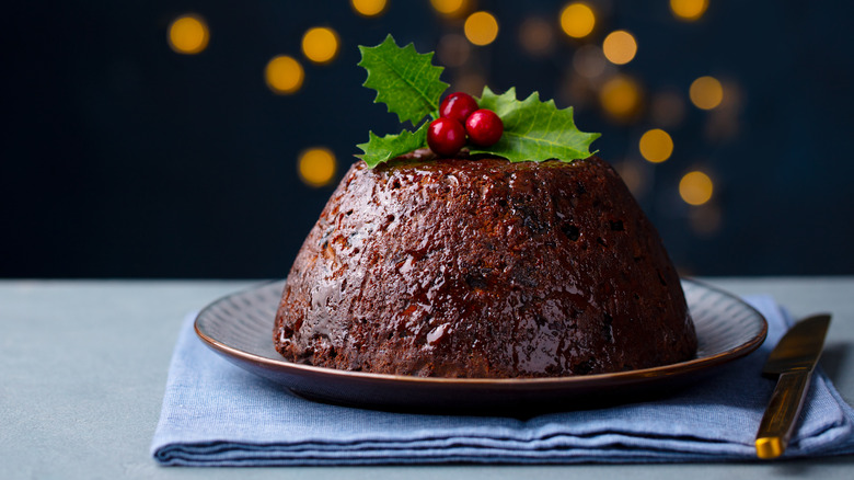 Festive rum cake