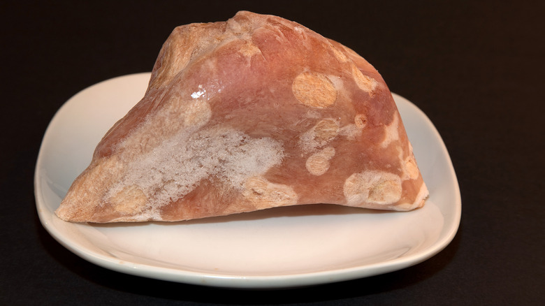 Meat with freezer burn