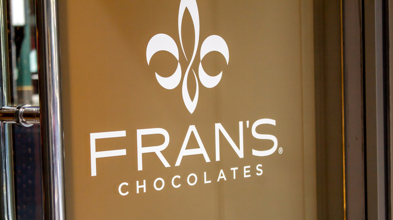 Fran's Chocolates signage
