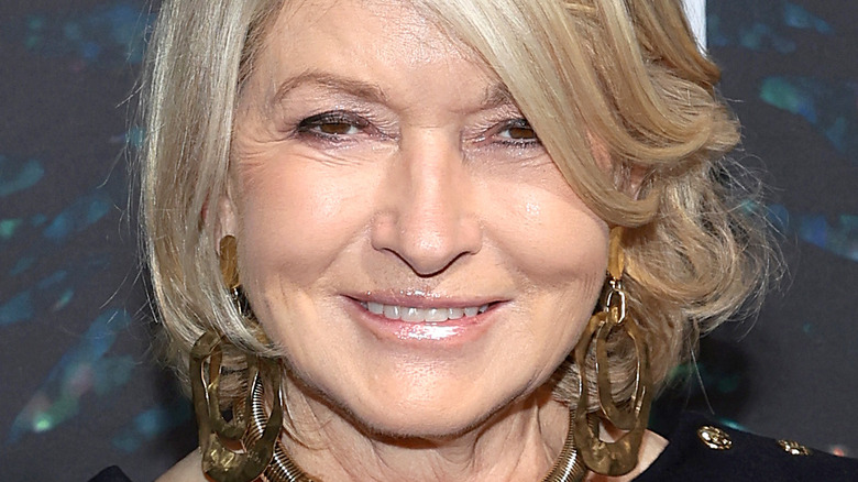 martha stewart smiling