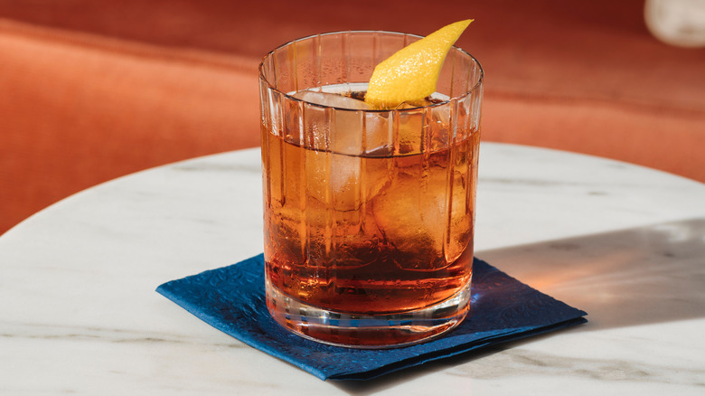 Negroni cocktail
