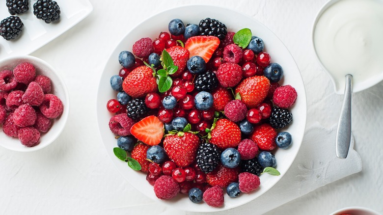 Bowl of berries