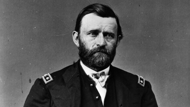 Ulysses S. Grant wearing military uniform