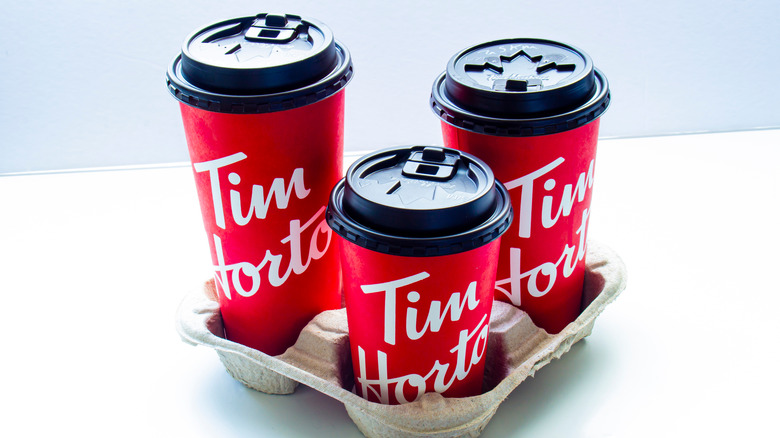 Tim Hortons coffees