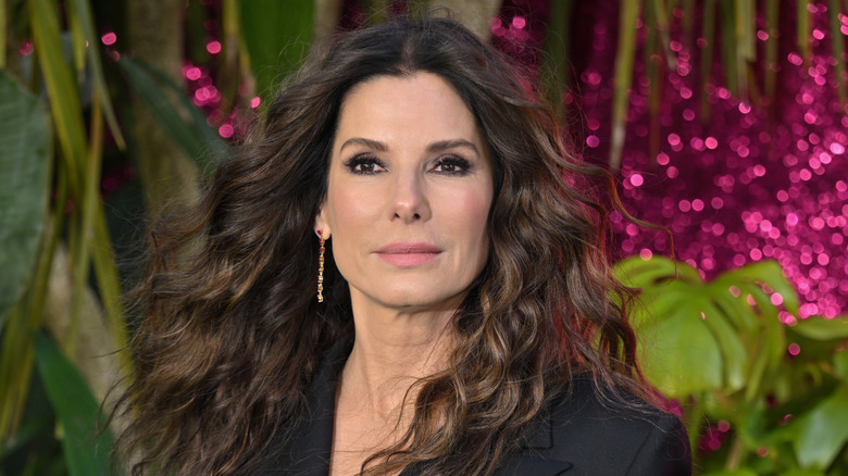 Close up of Sandra Bullock