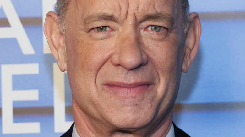 Tom Hanks smiling