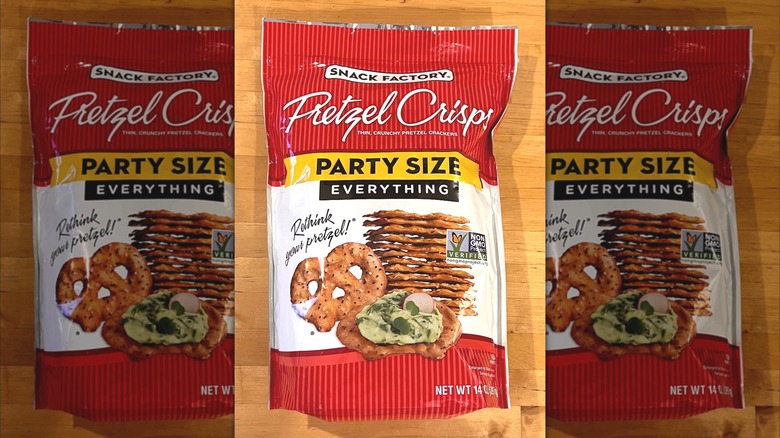 Snack Factory pretzel crisps