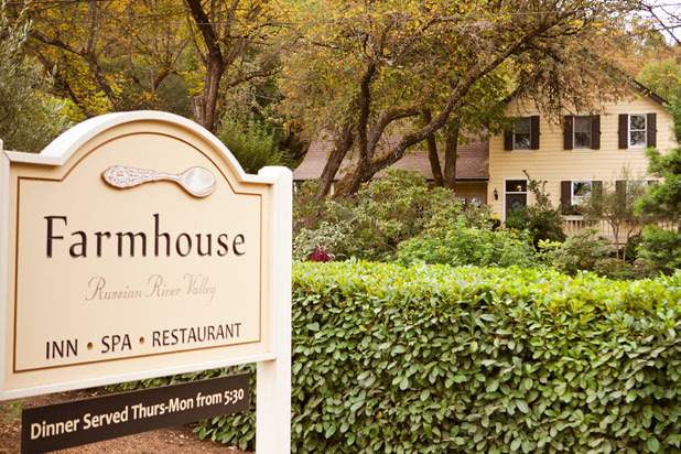 2) The Farmhouse Inn, Forestville, Calif.