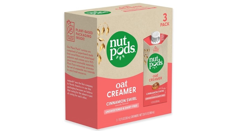 nutpods Cinnamon Swirl Oat Creamer