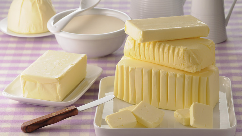cream and butter