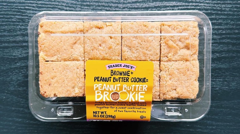 Box of Trader Joe's Peanut Butter Brookies