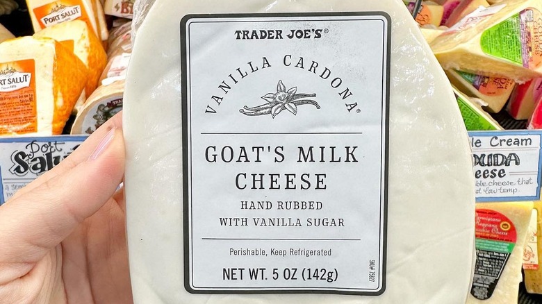 vanilla cardona cheese in store