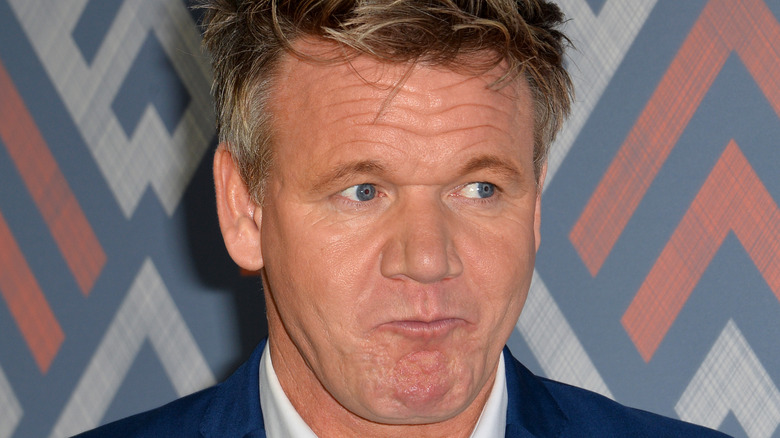 Gordon Ramsay looking skeptical