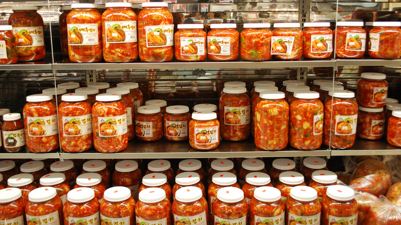 Kimchi at a Californian supermarket