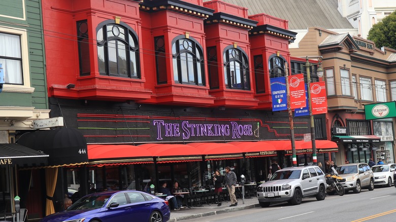 The Stinking Rose restaurant