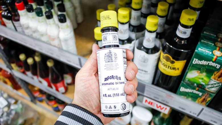 A bottle of Angostura bitters