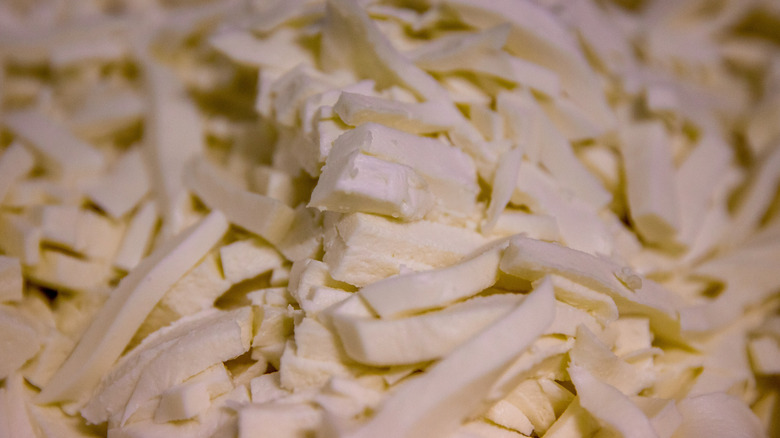 American shredded cheese