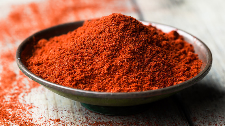 paprika in bowl