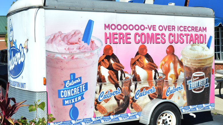 Culver's custard trailer