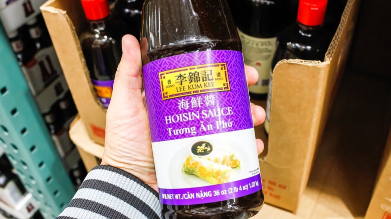 Hoisin sauce bottle