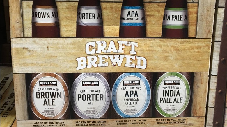 Variety pack of Kirkland beer