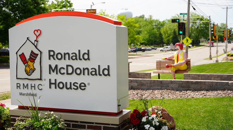 Ronald McDonald House sign