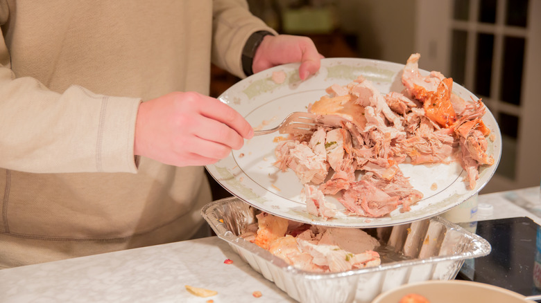 scraping leftovers