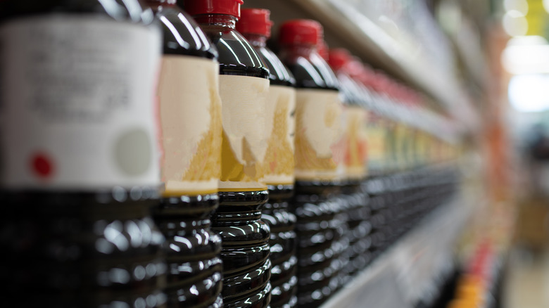 soy sauce bottles