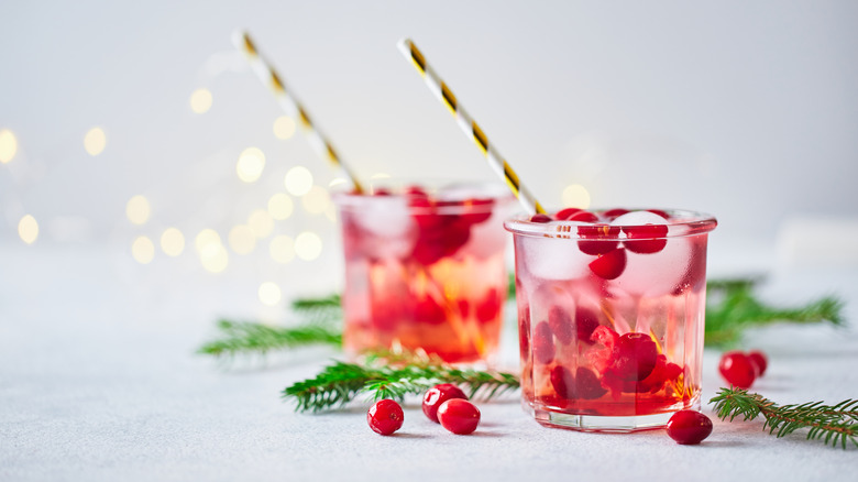 cranberry mocktails