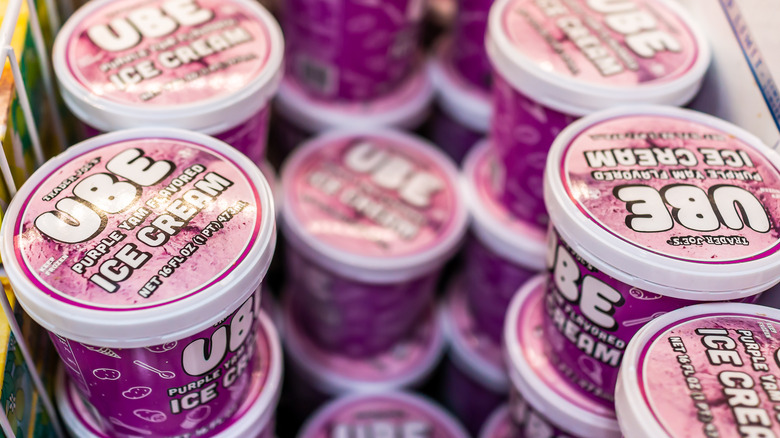 Trader Joe's ube ice cream