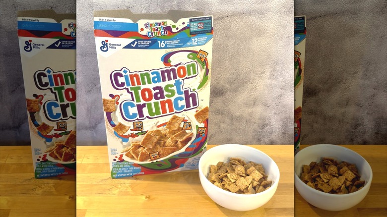 Bowl of Cinnamon Toast Crunch