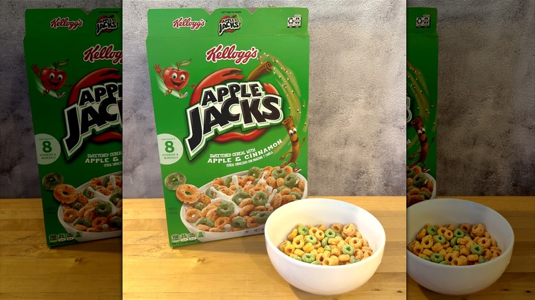 Bowl of Apple Jacks