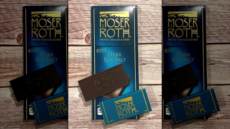 Moser-Roth Dark Sea Salt chocolate