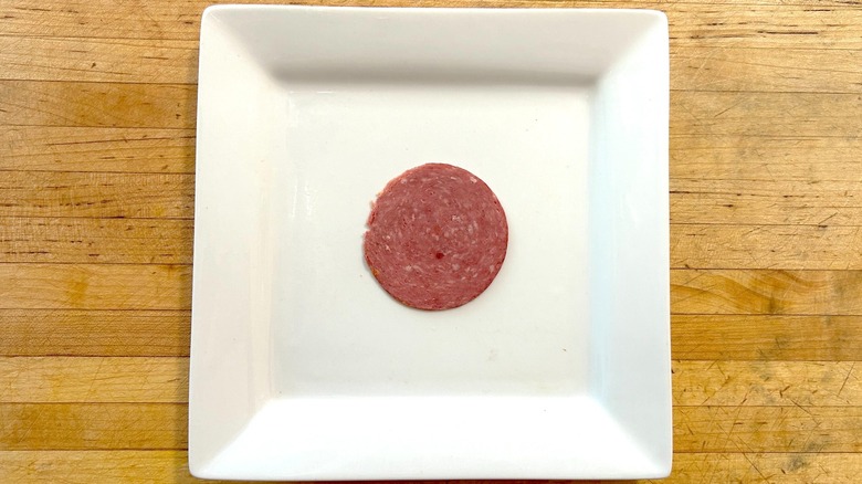Beef salami