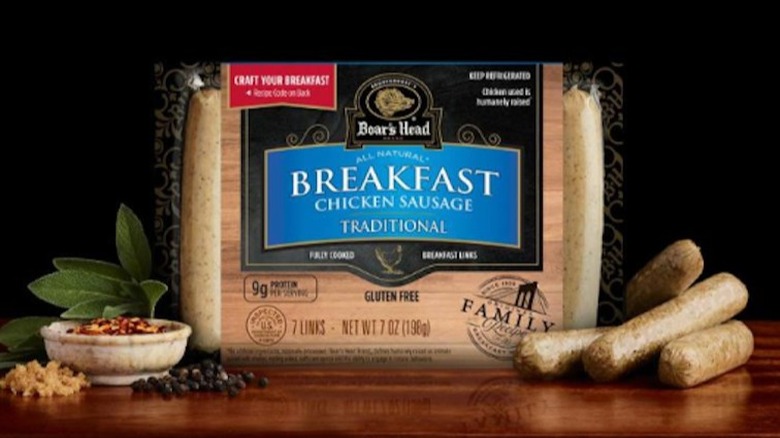 package of Boar's Head Chicken Breakfast Sausage
