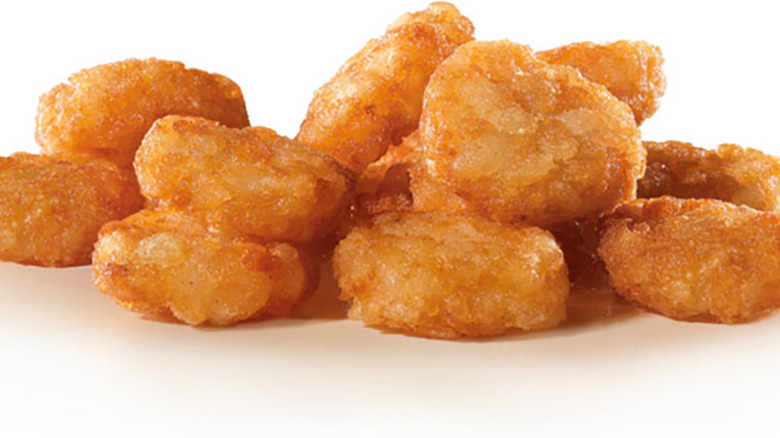 Close-up of hash rounds