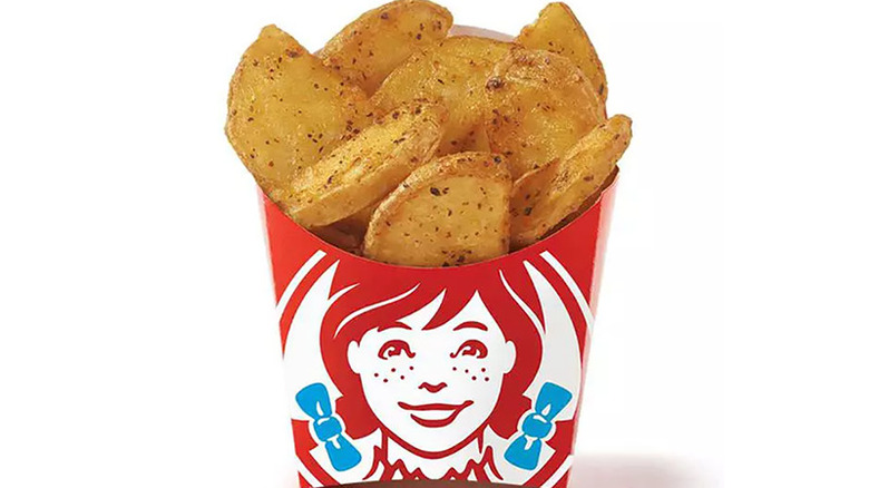 Wendy's seasoned potatoes