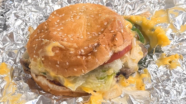 Veggie Cheese Sandwich from Five Guys