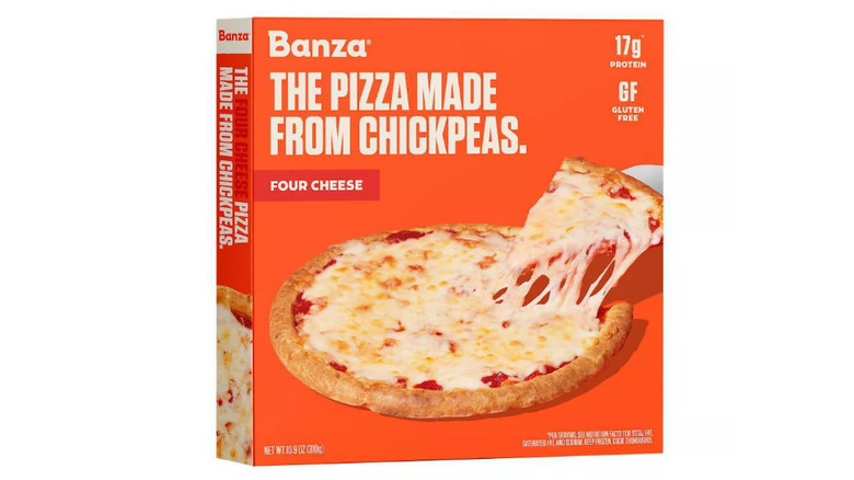 Banza frozen pizza